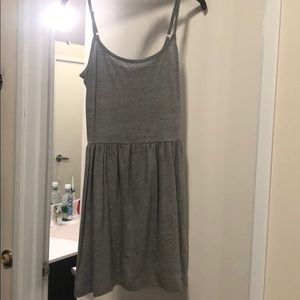 Simple everyday gray dress